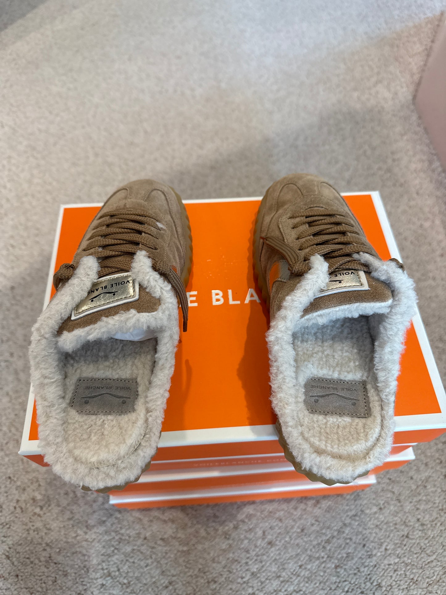 Suede Ines Mule Sneakers