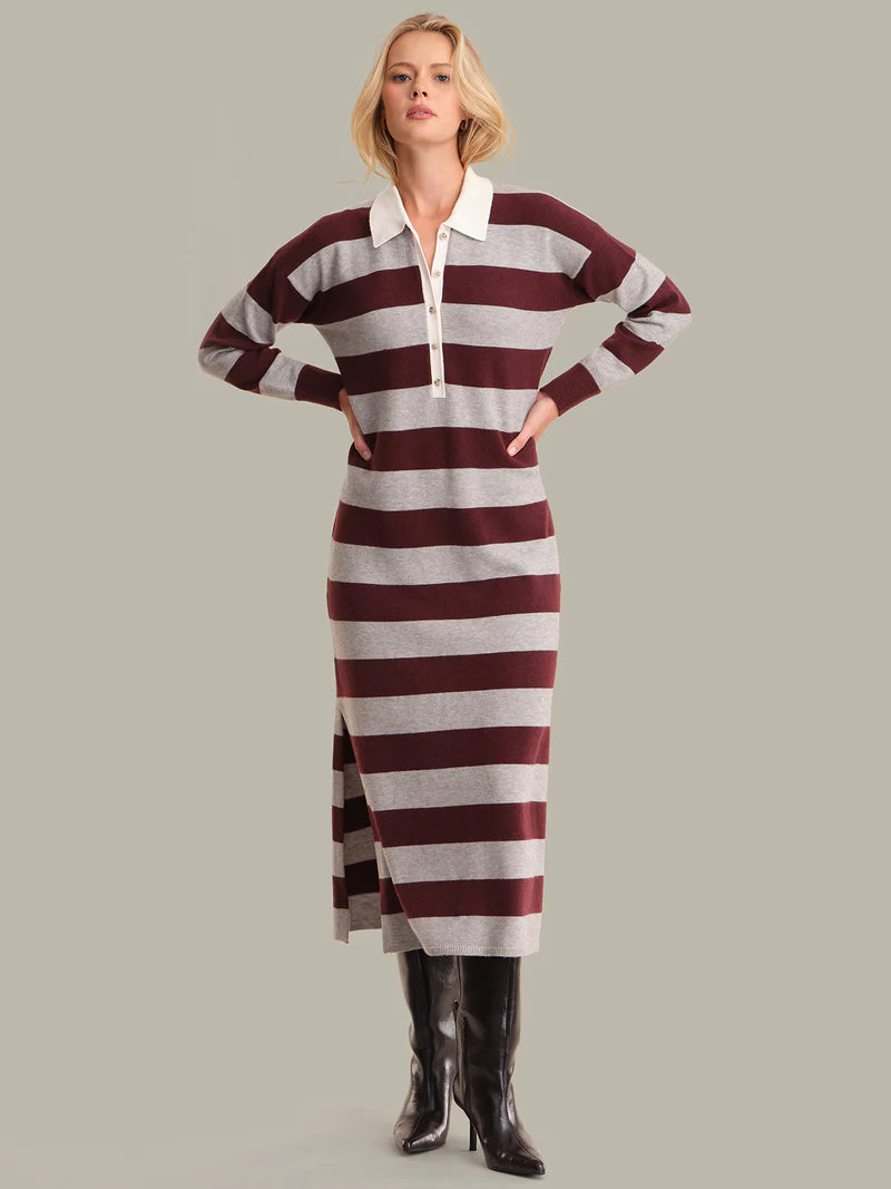 Ruthie Rugby Stripe Maxi Dress