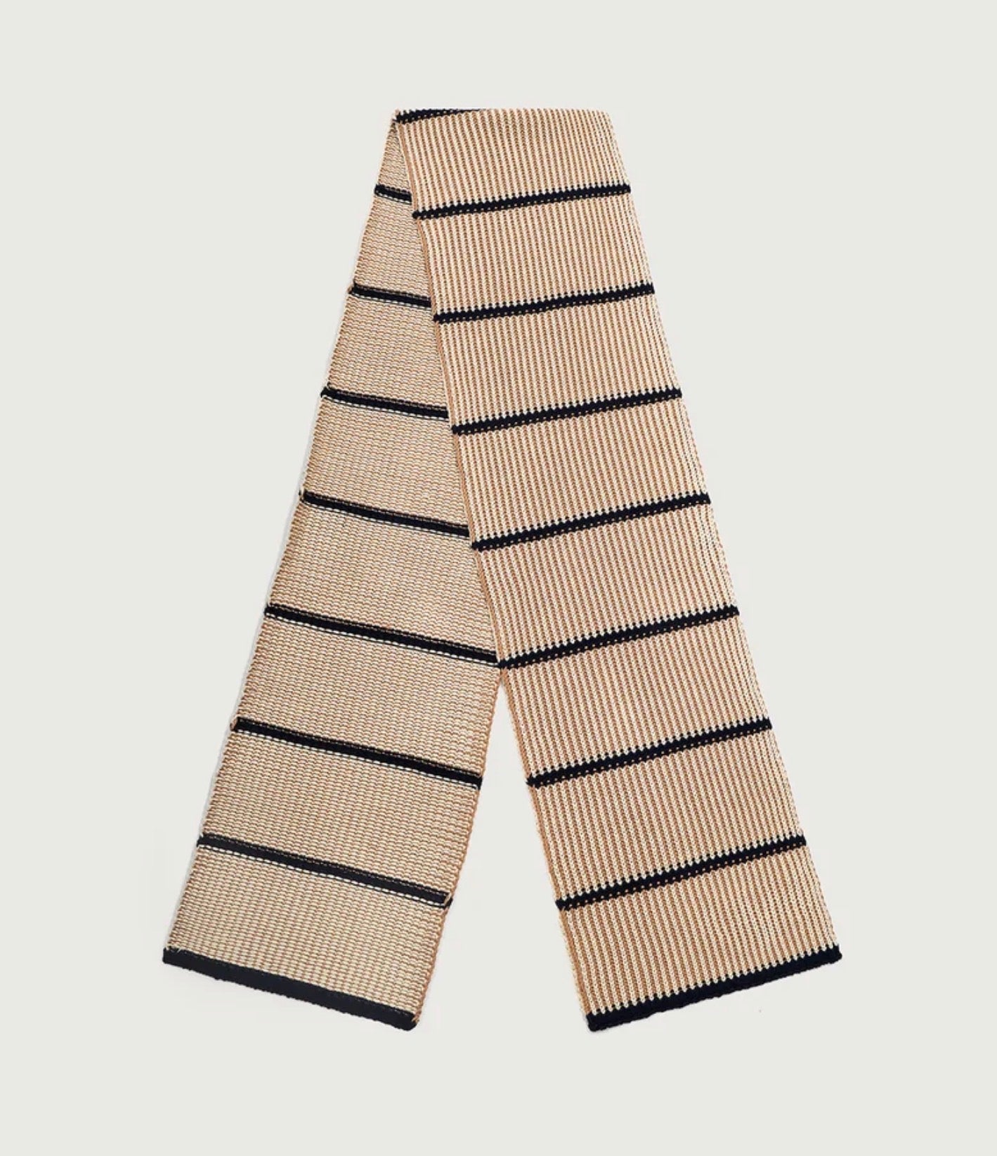 Almeida Knit Scarf Mid Tan