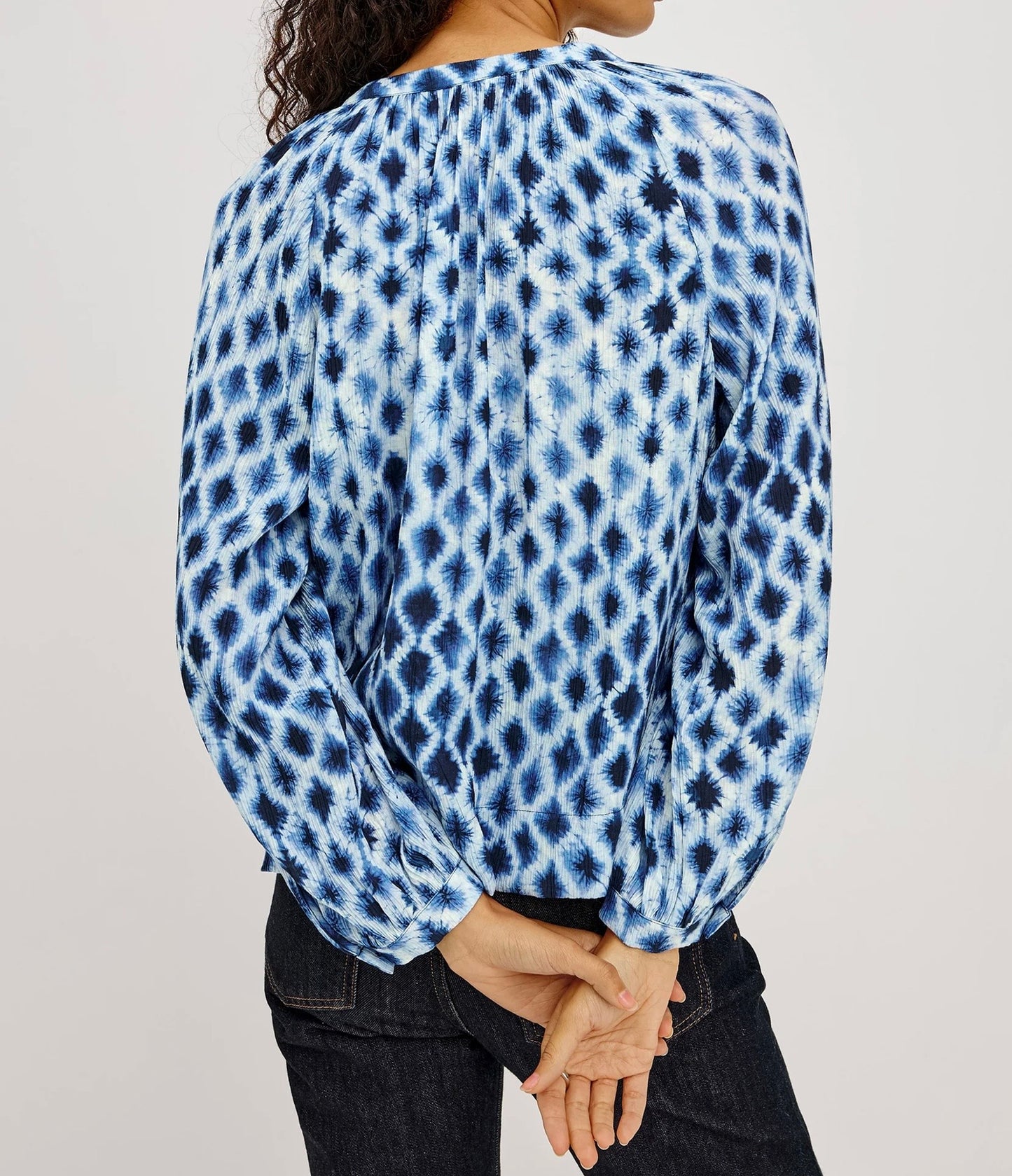 Saint Sapphire Shibori