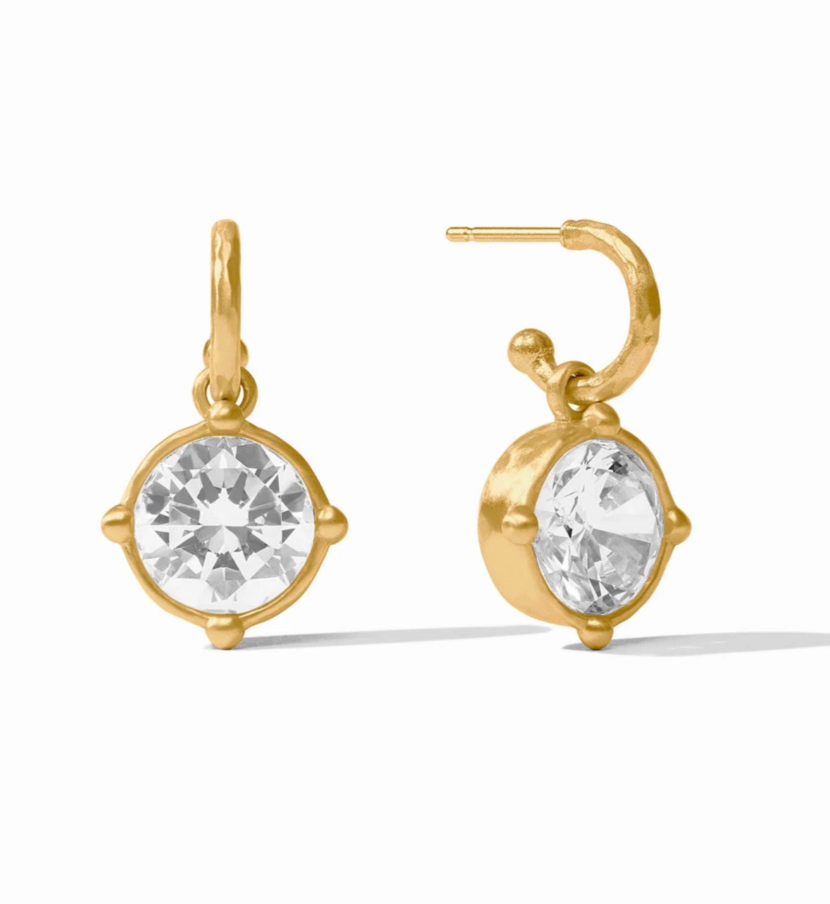 Honeybee Hoop & Charm Earring