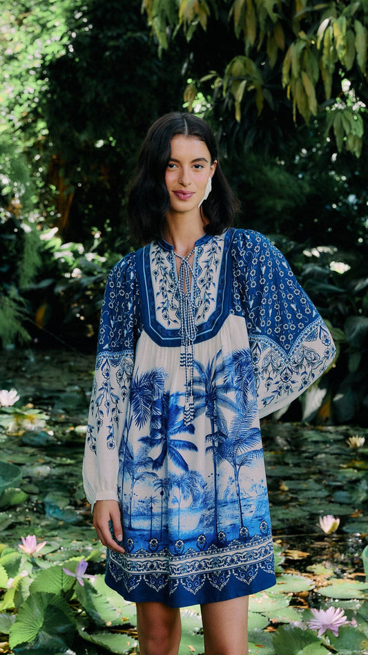 Palm Tree Beach Dress