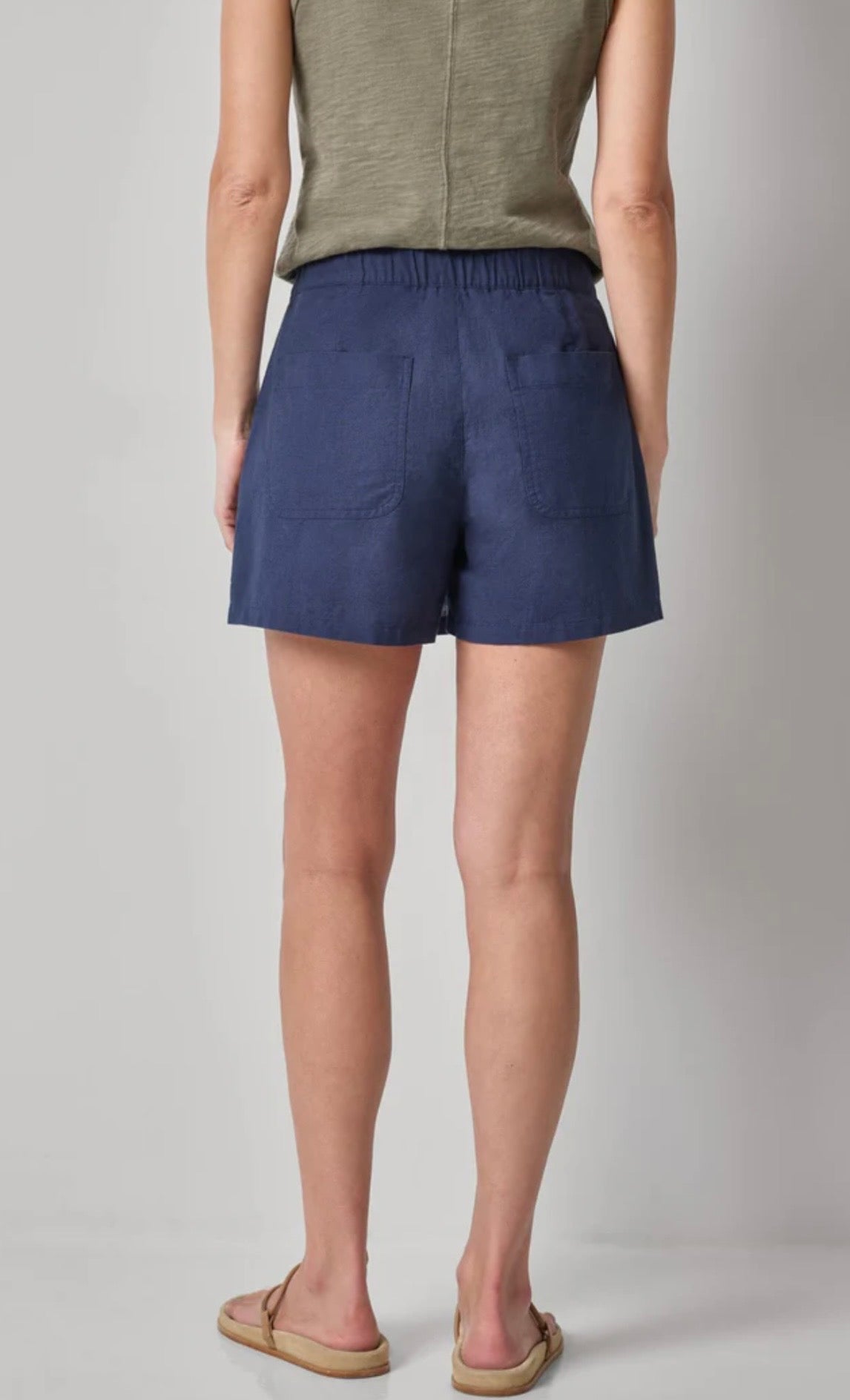 Linen Blend Skort