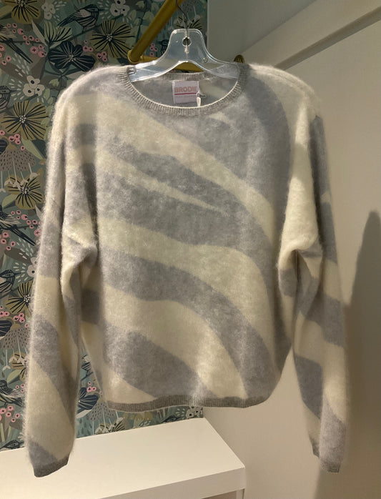 Brodie Brushed Zebra Crew