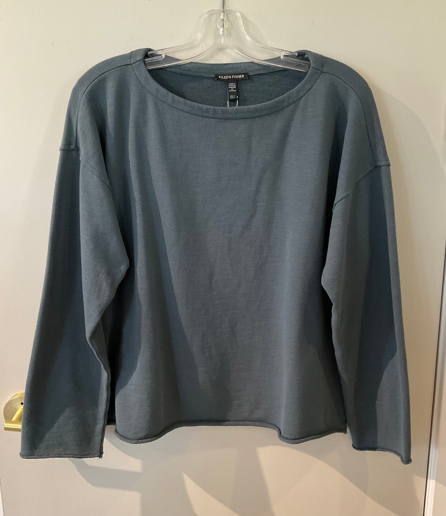 Organic Cotton Terry Boxy Top