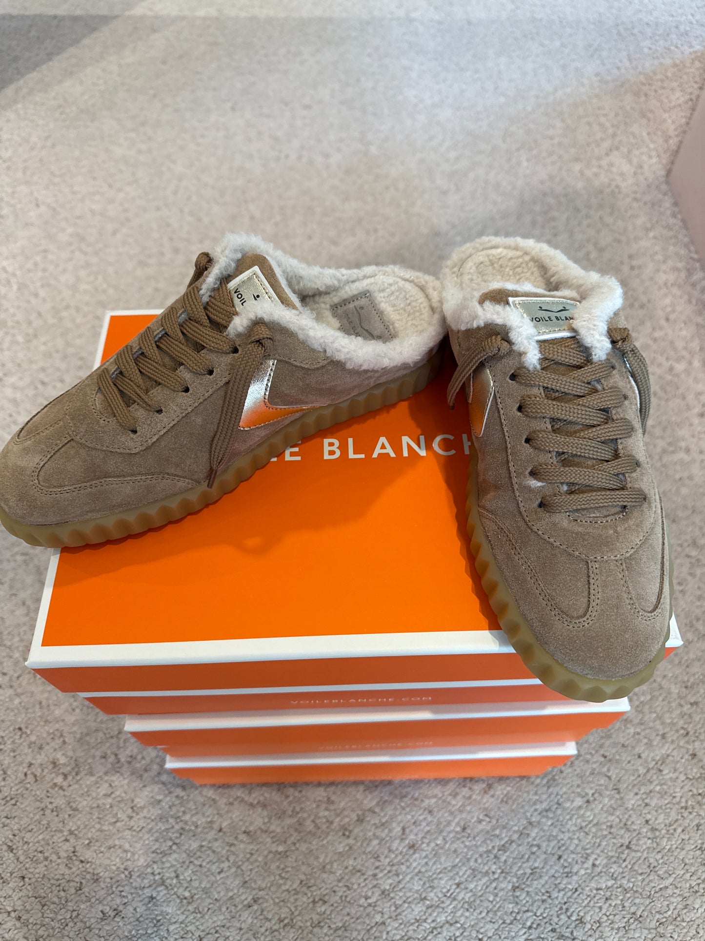 Suede Ines Mule Sneakers