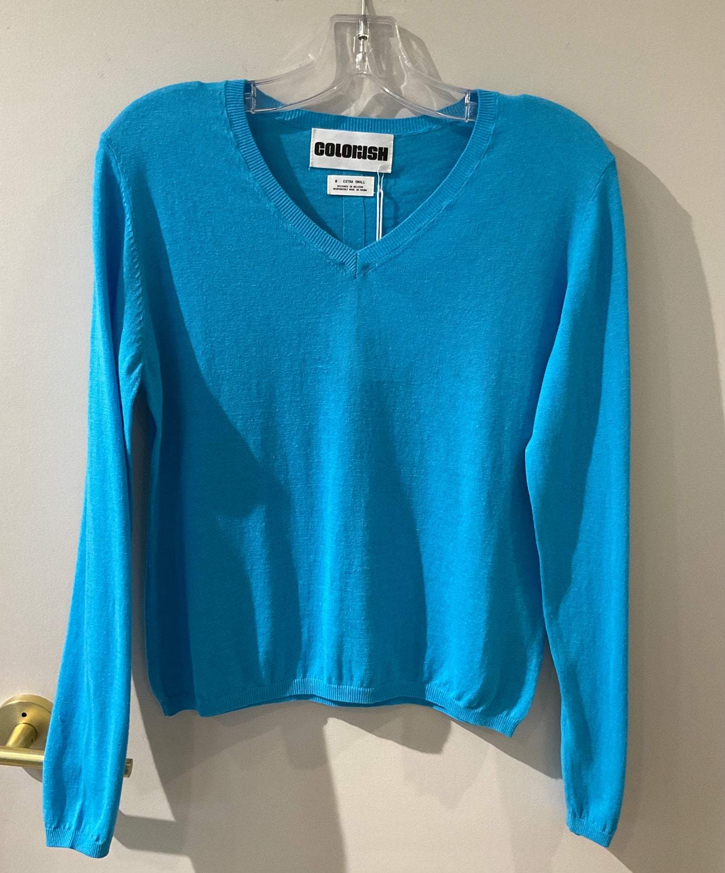 LN Wild Horizon V-Neck Lagoon Pop