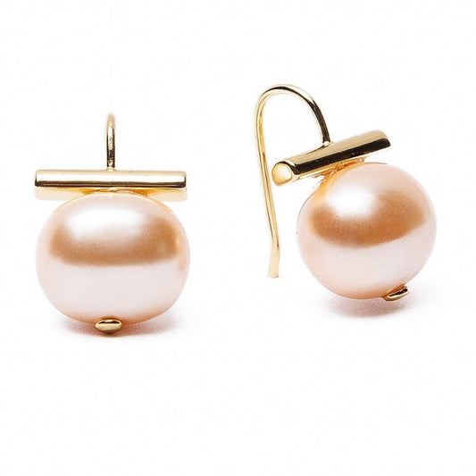 Petal Pop Pebble Pearl Earring-Medium