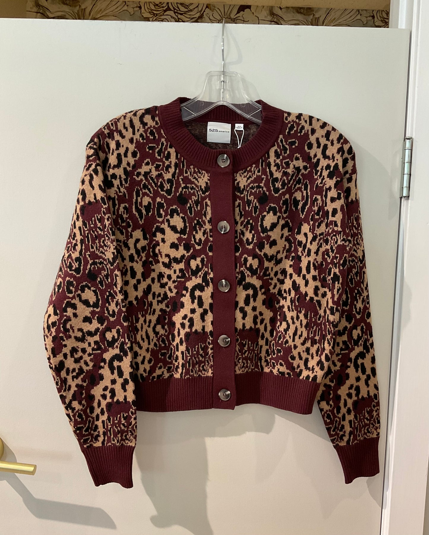 Ollie Leopard Cardigan