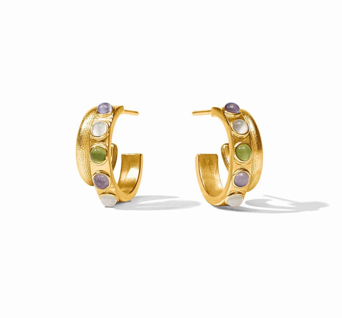 Cobblestone Double Hoop