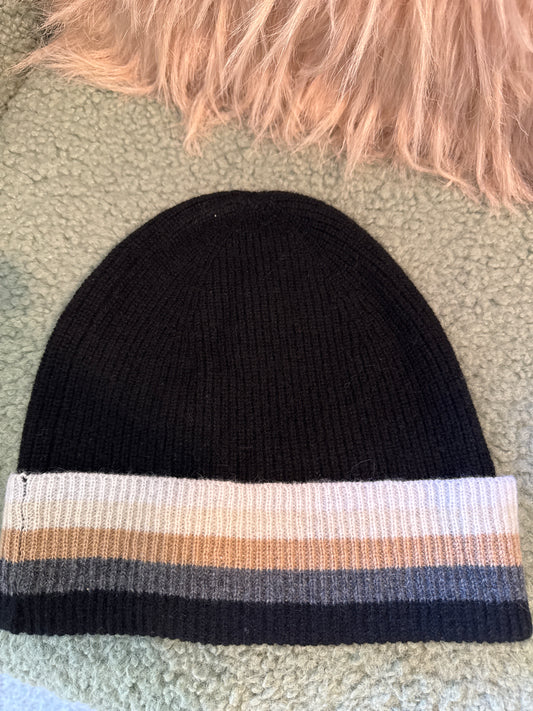 Cashmere Stripe Hat