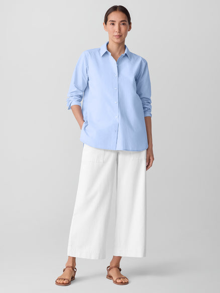 Classic Collar Long Shirt
