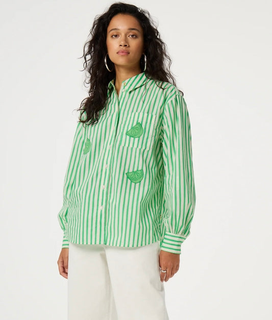 Lime Blouse