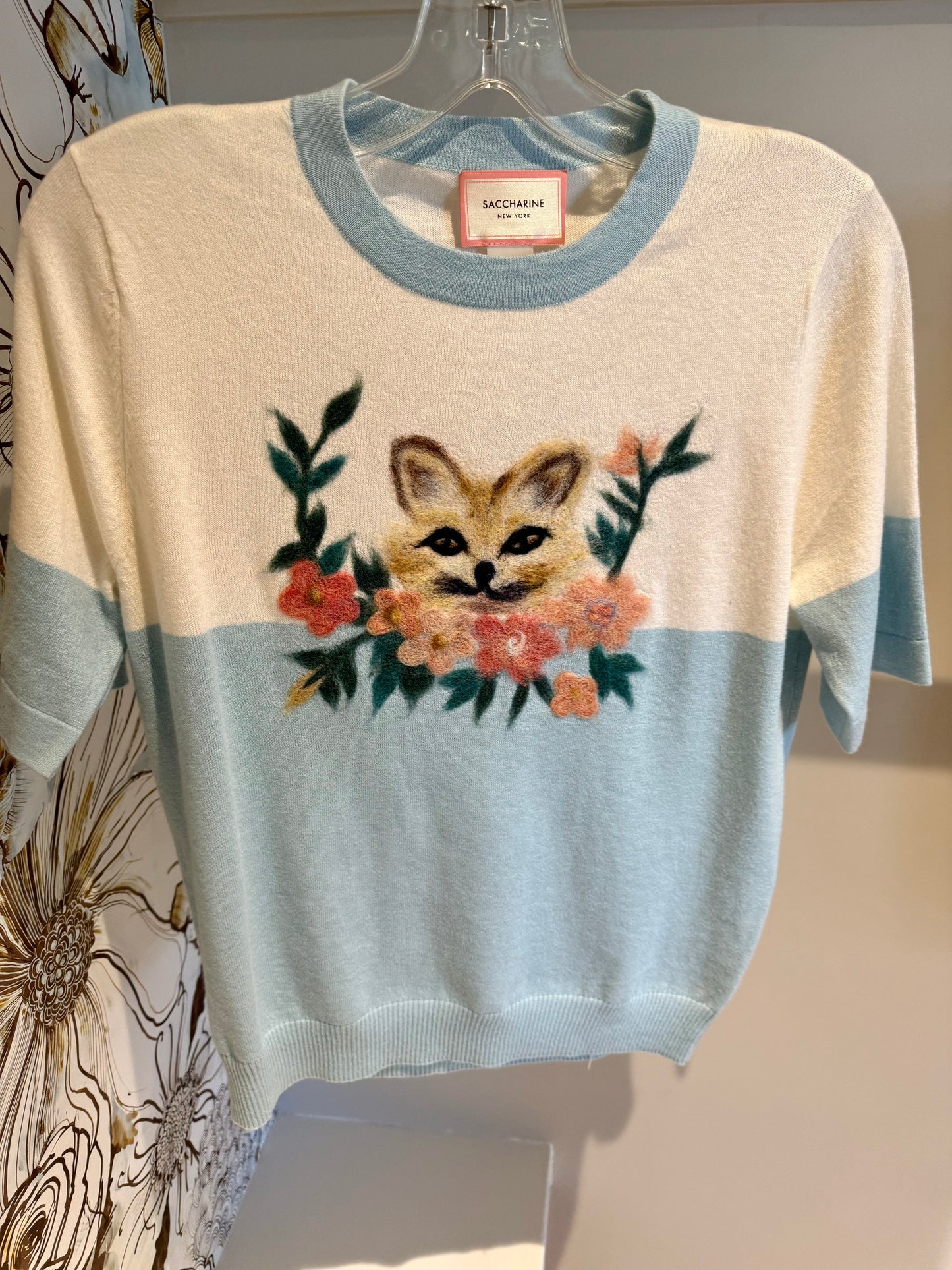 Floral Fox Tee