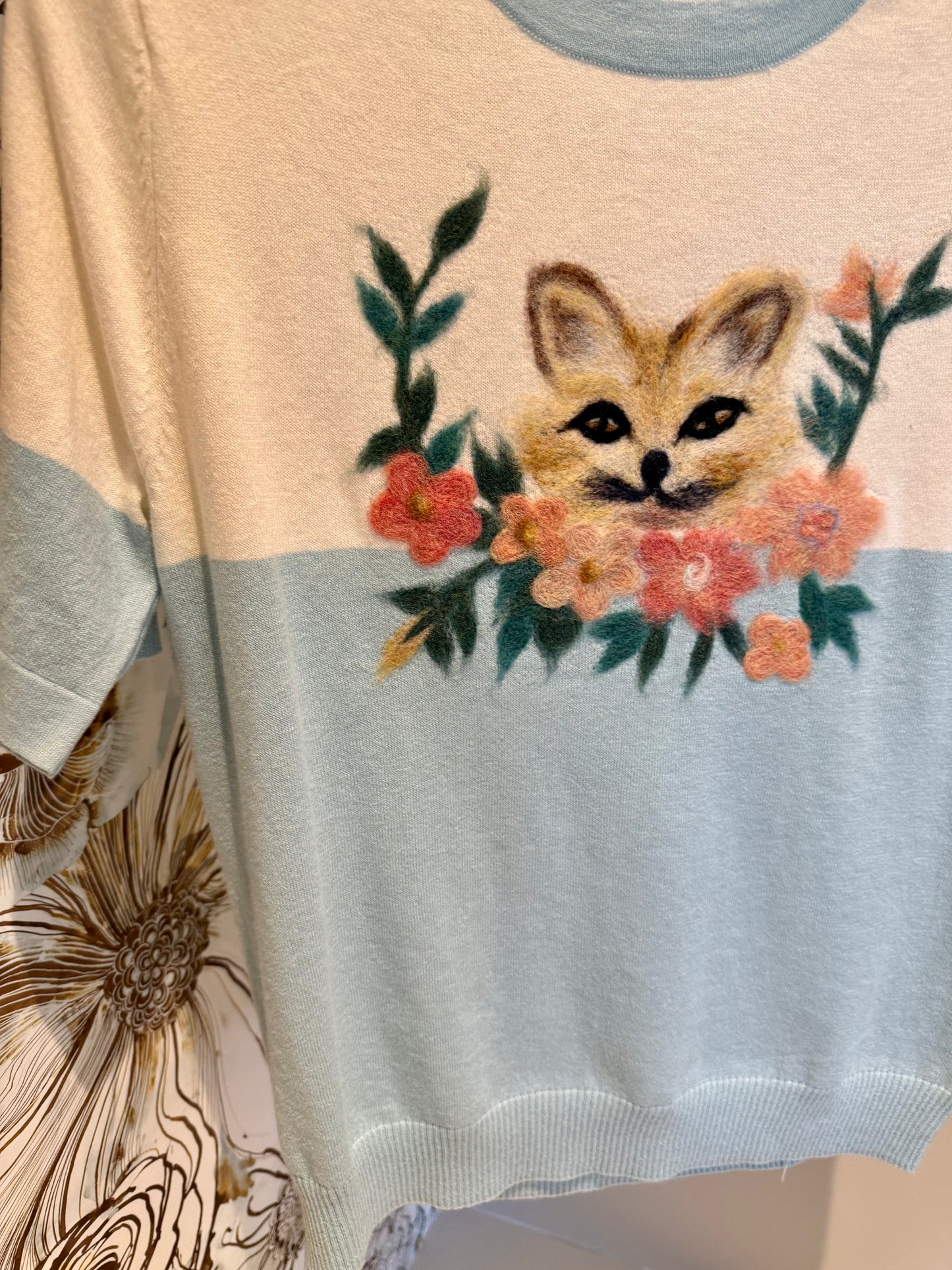 Floral Fox Tee