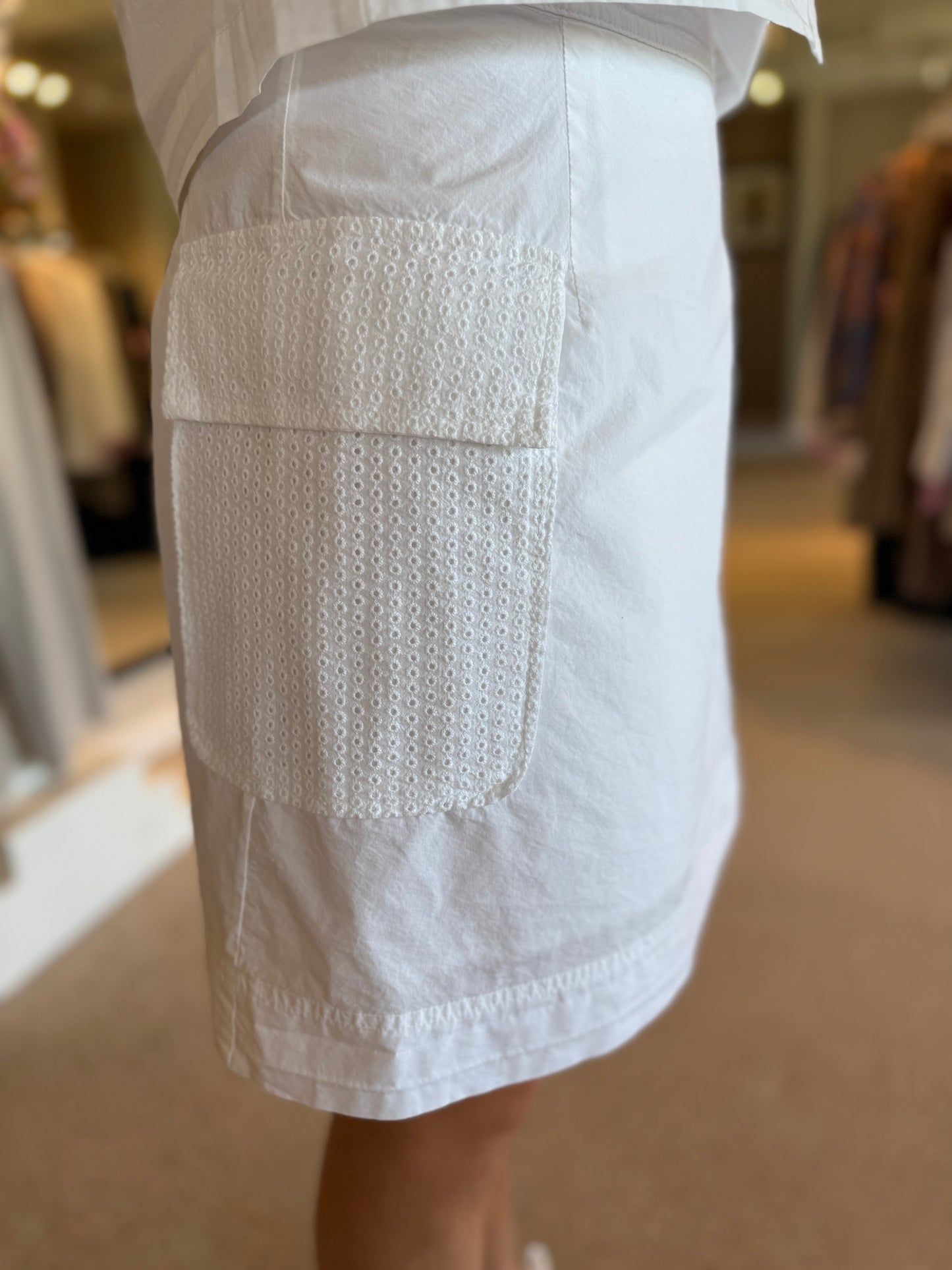 Eyelet Skirt