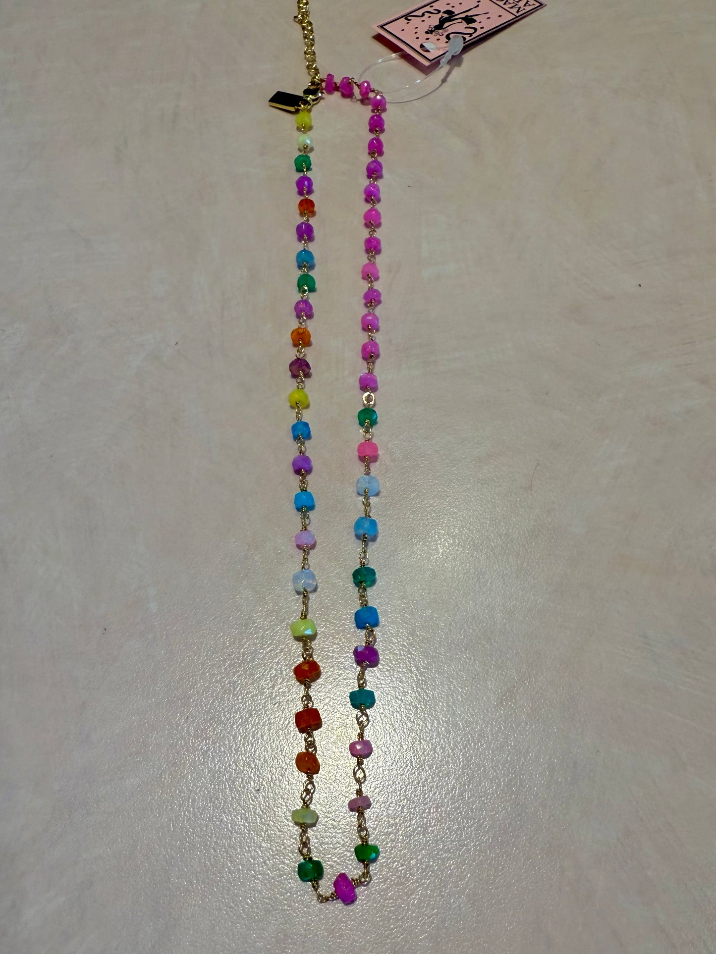 Neon Punch Necklace