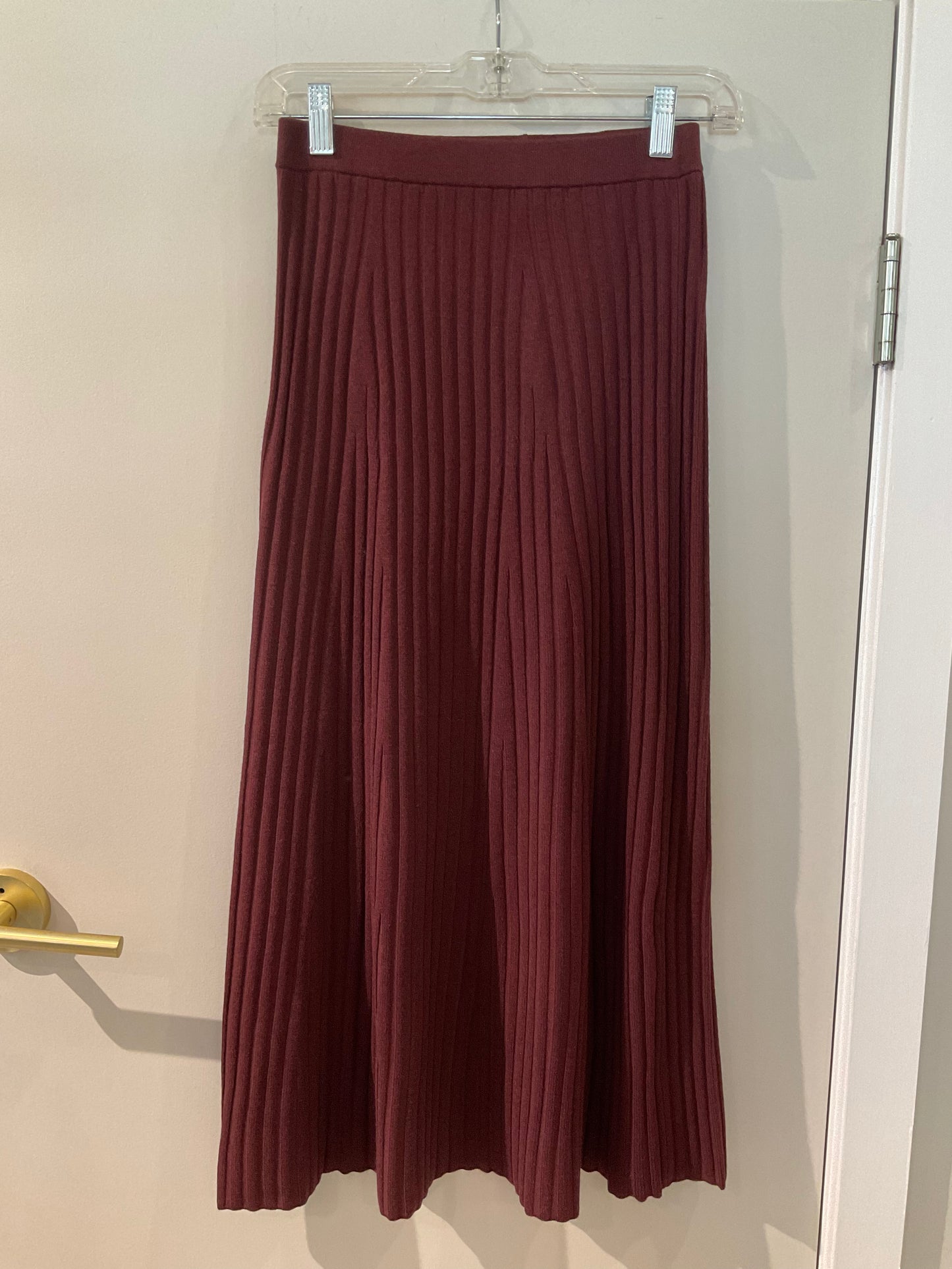 Straight Rib Skirt