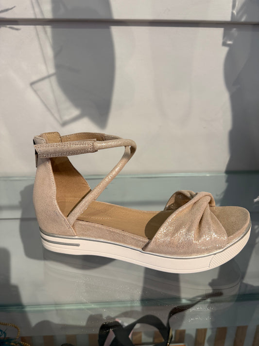 Metallic Sandal