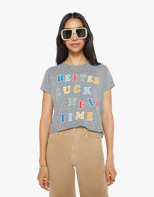 Boxy Goodie Goodie T-shirt in Better Luck Next Time