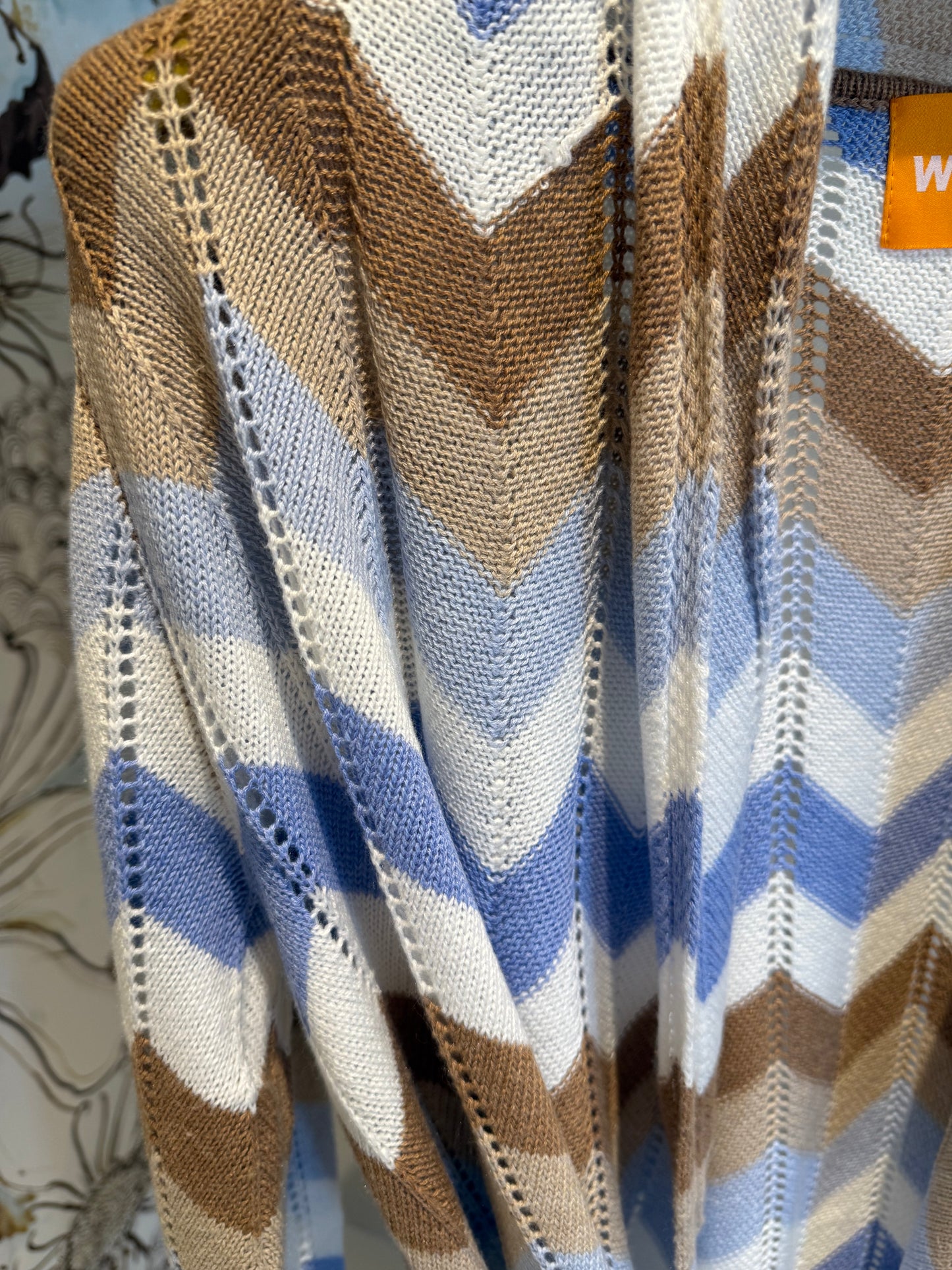 Chevron Wrap Cardigan