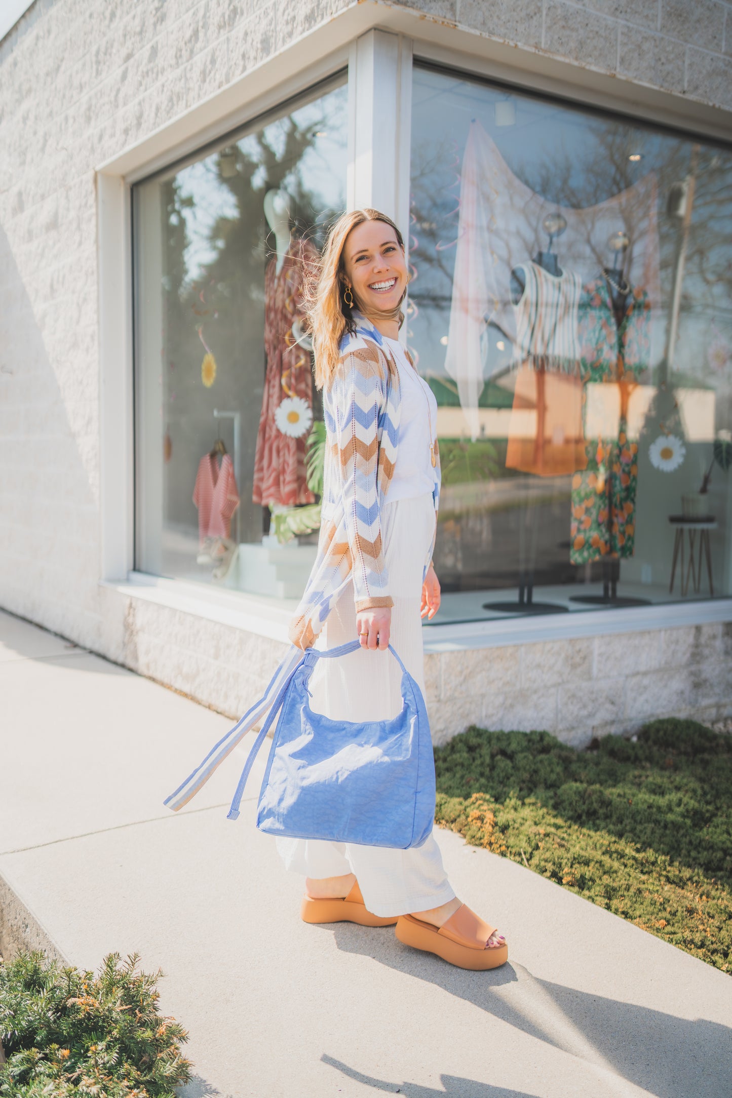 Chevron Wrap Cardigan