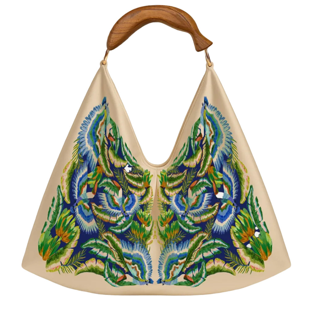 Satin Scarf Medium Bag