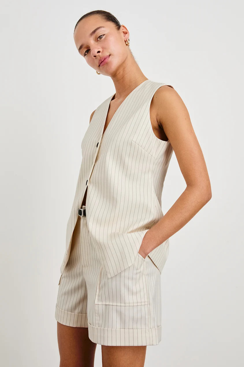 Pinstripe Vest