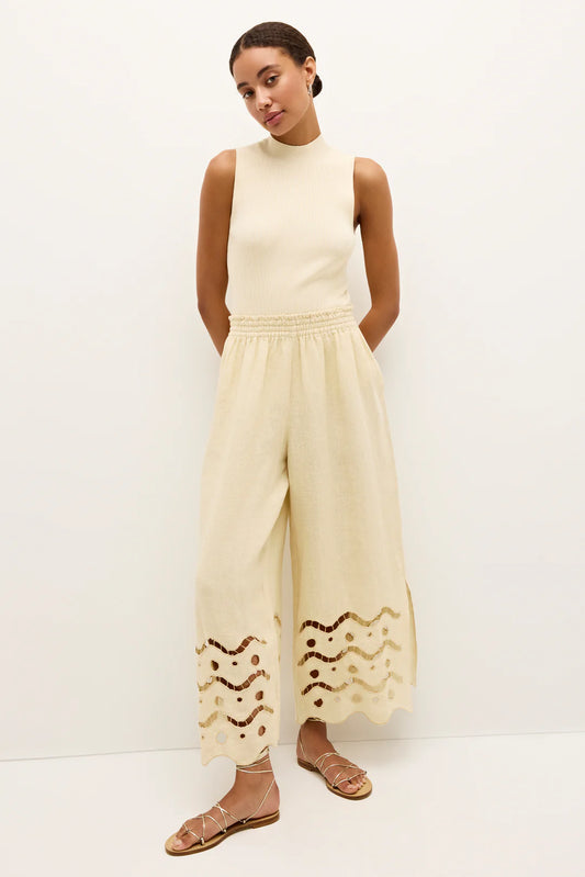 Eyelet Pant