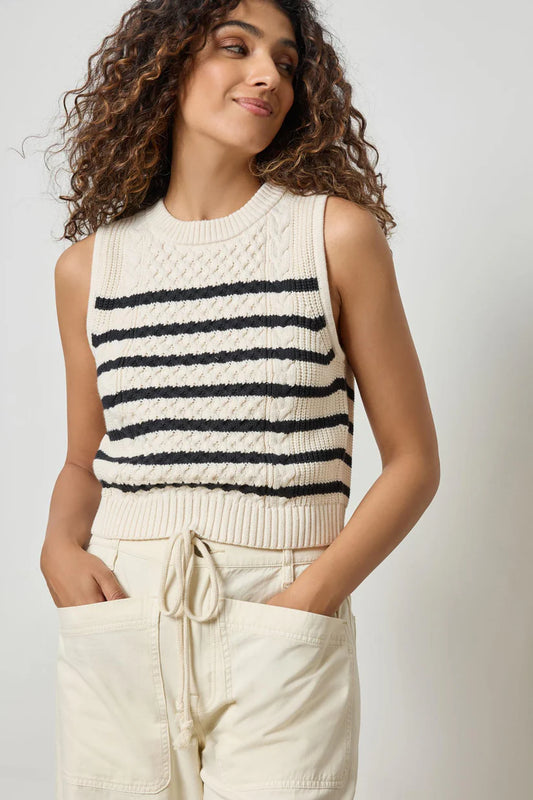 Cable Tank Sweater