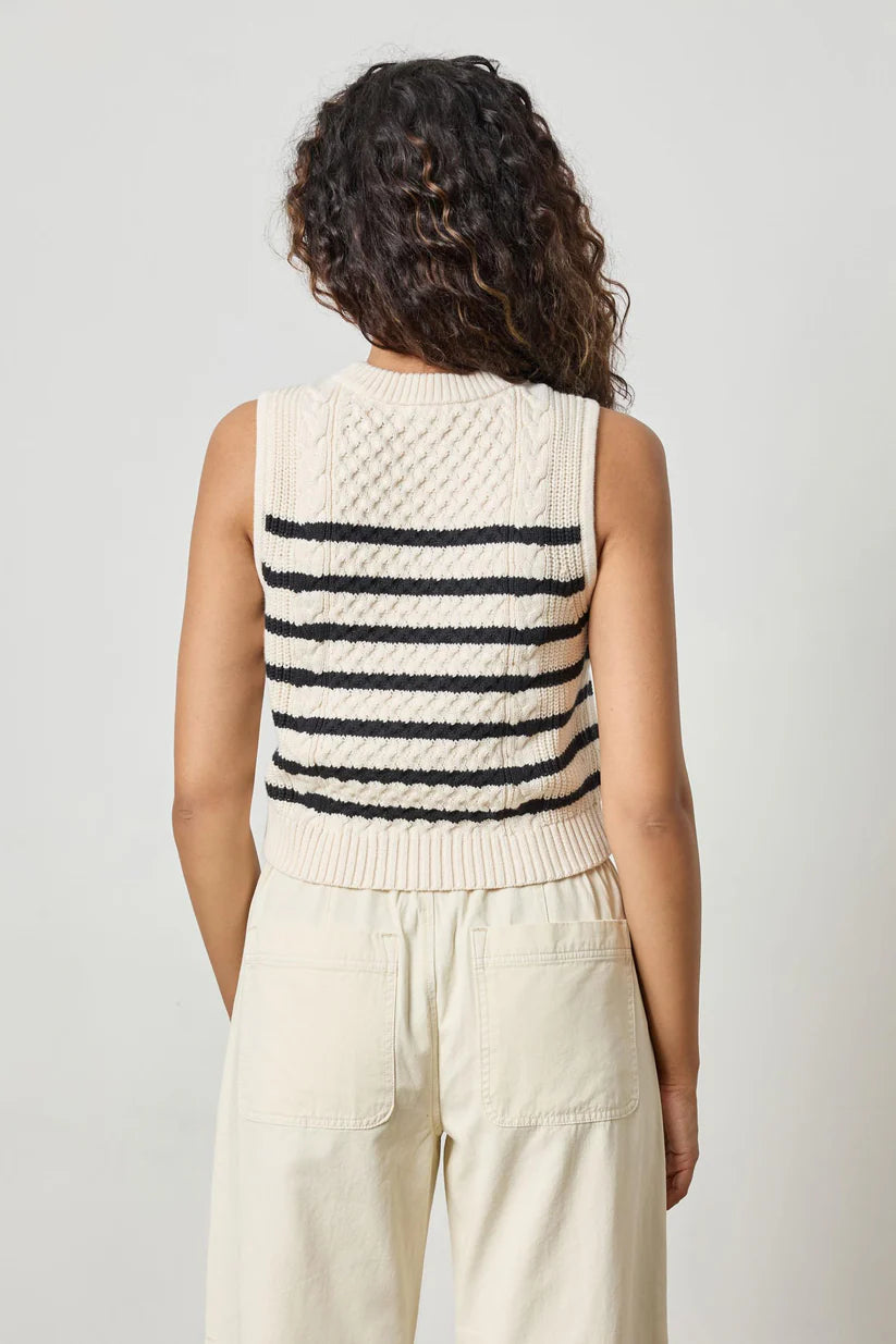 Cable Tank Sweater