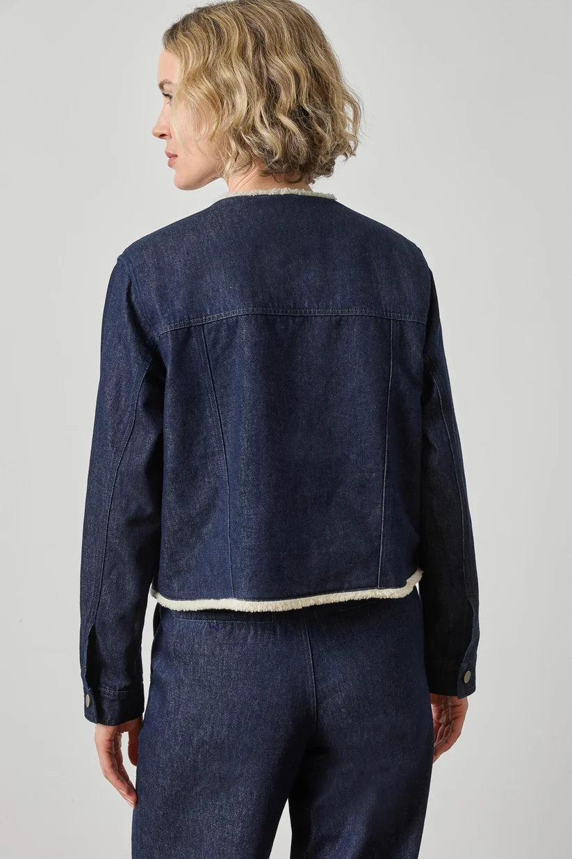 Sherpa Lined Jean Jacket