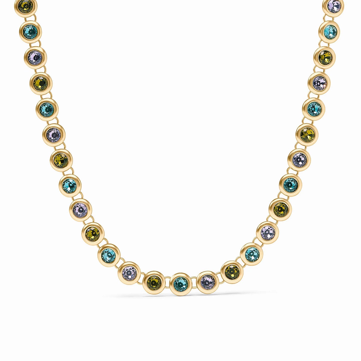 Rainbow Tennis Necklace
