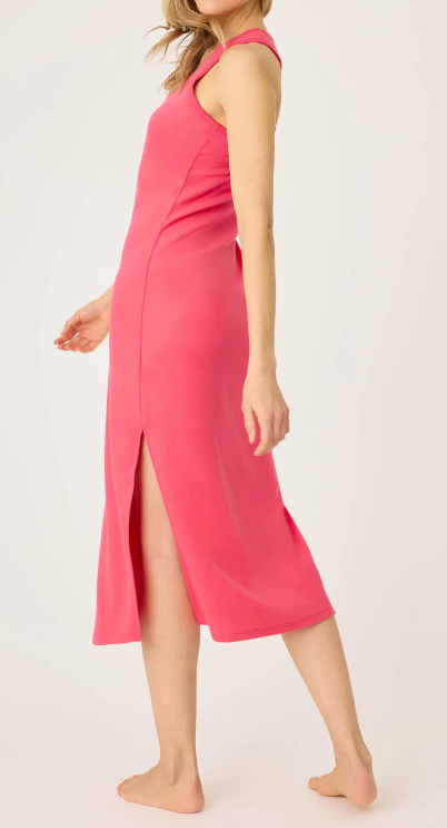 Raspberry Midi Dress