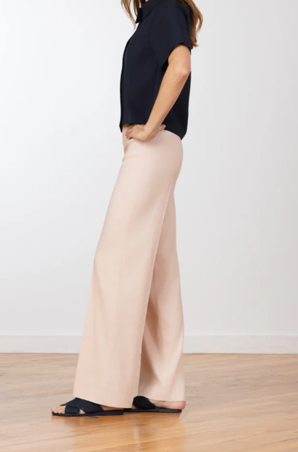 Flavia Linen Blush