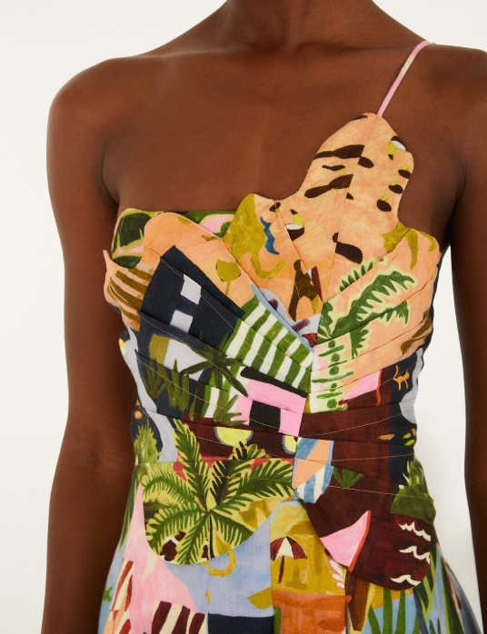 Tropical Mini Dress