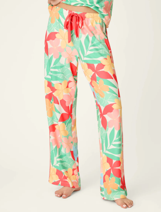 Coastal Sunset Blooms PJ Set