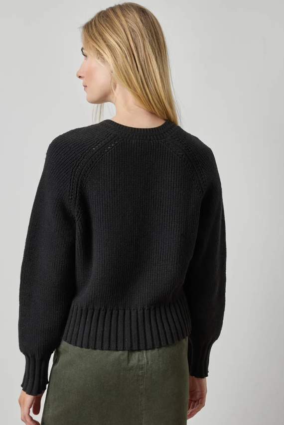 Textured V-Neck Sweater