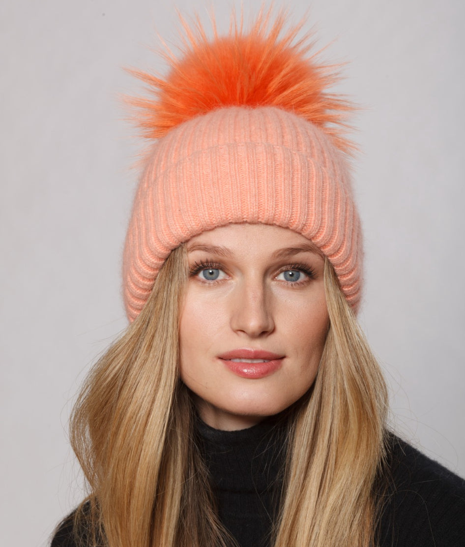 Pom Angora Hat