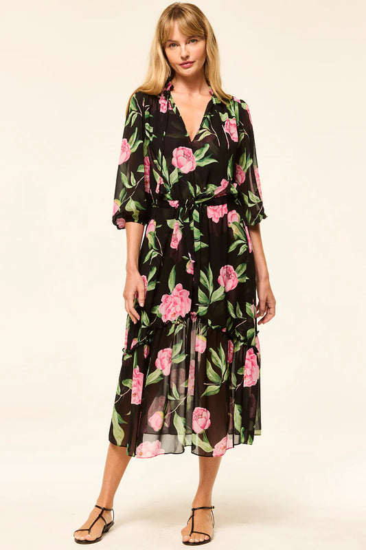Pink Peony Dress