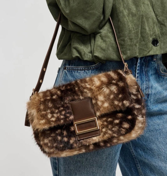 Beverly Faux Fur Bag