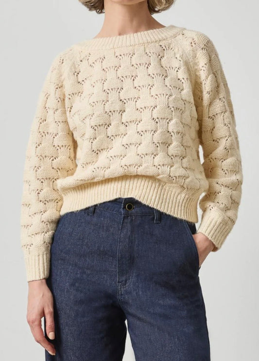 Long Sleeve Ballet Neck Sweater