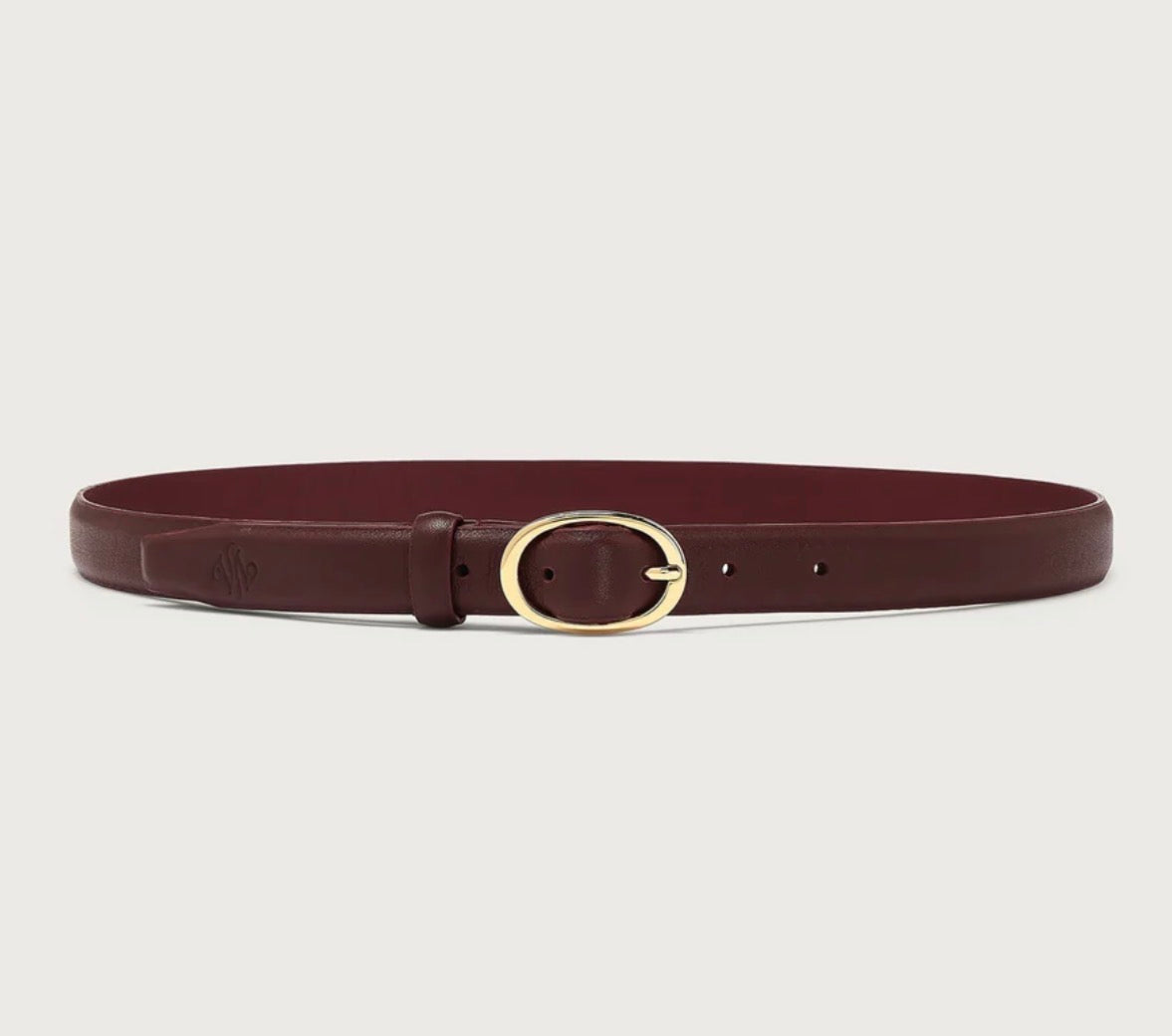 Luelle Belt Leather Belt Decadent Chocolate