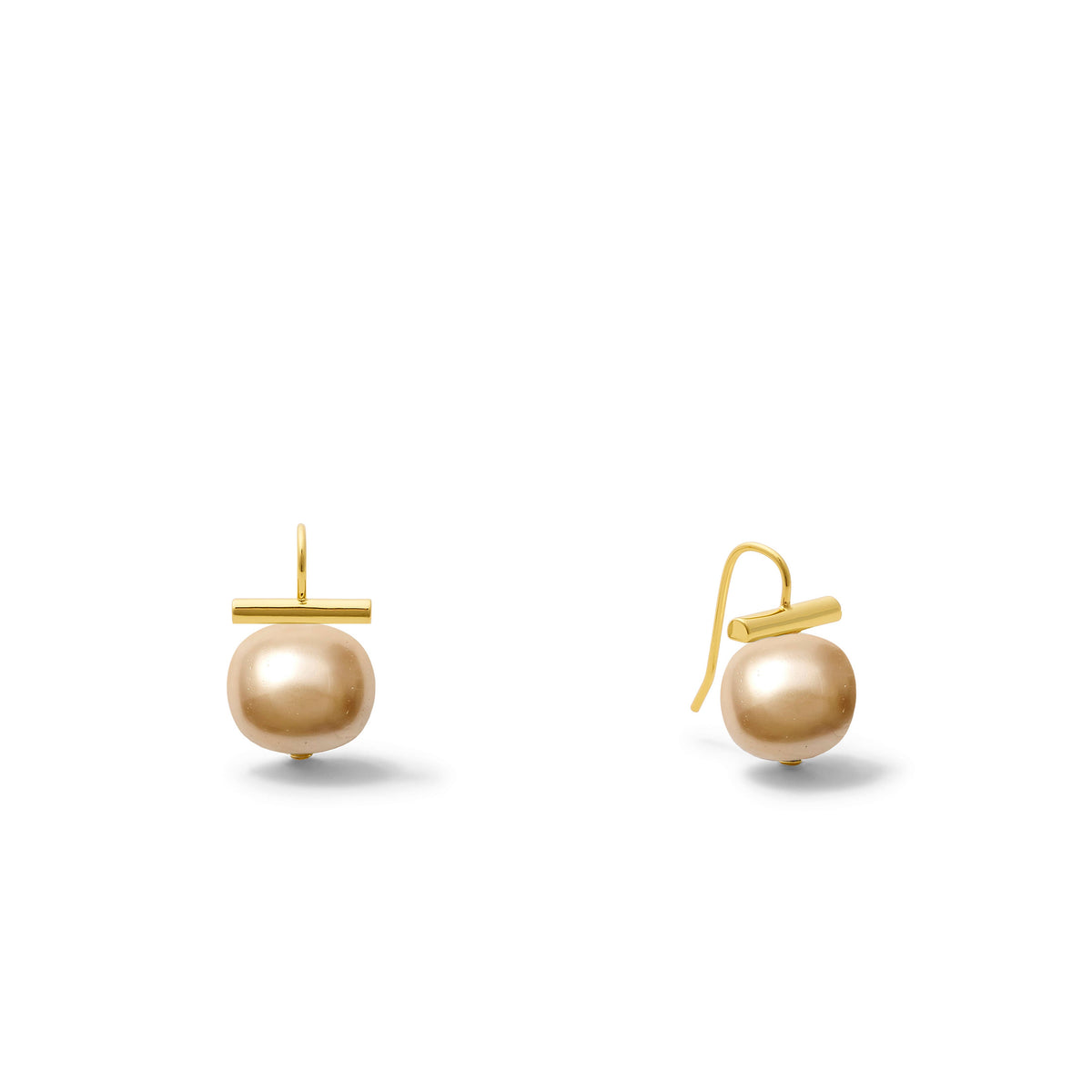 Petite + Sweet Pebble Pearls-Baby: Dark grey
