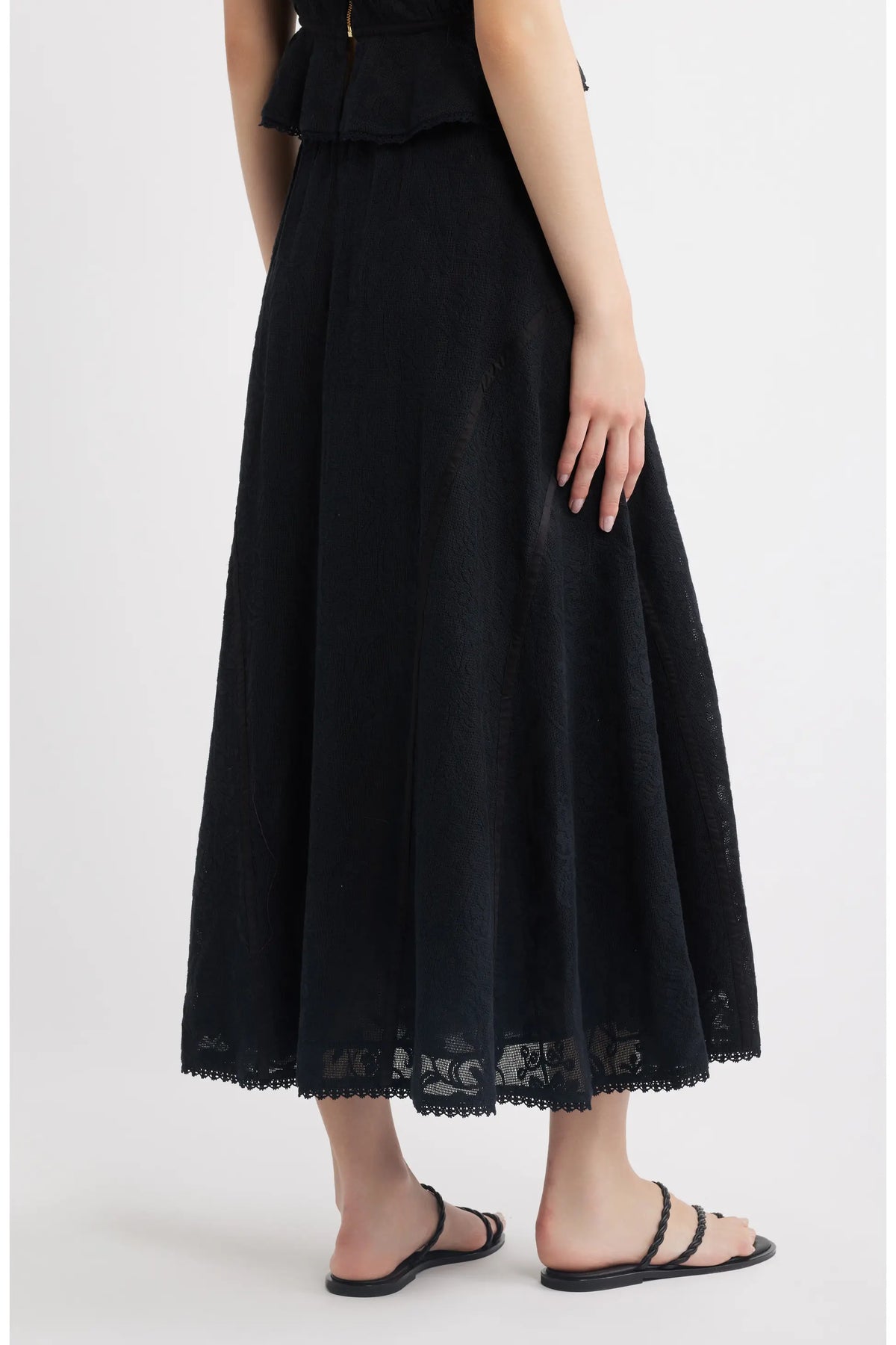 Black Midi Skirt