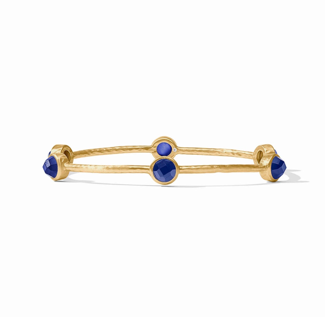 Milano Luxe Bangle Iridescent Sapphire Blue