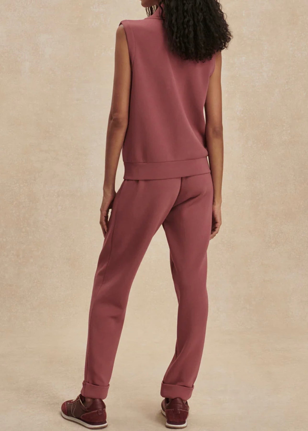 The Rolled Cuff Pant 25" Wild Rhubarb