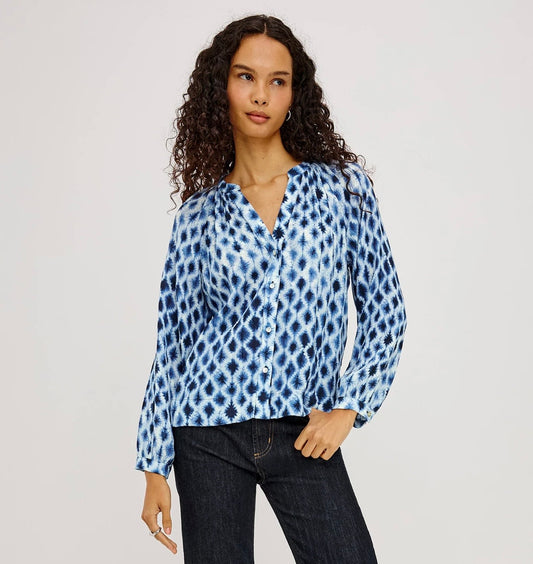 Saint Sapphire Shibori
