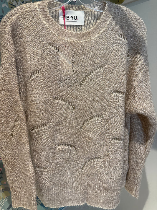 Latte Sparkle Sweater