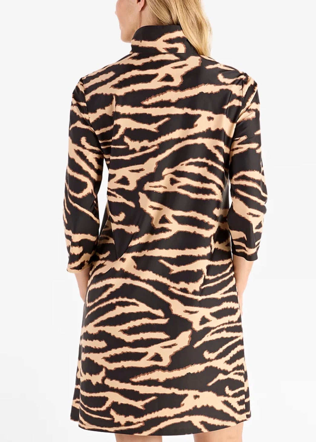 Britt Dress Jude Cloth Modern Zebra Black